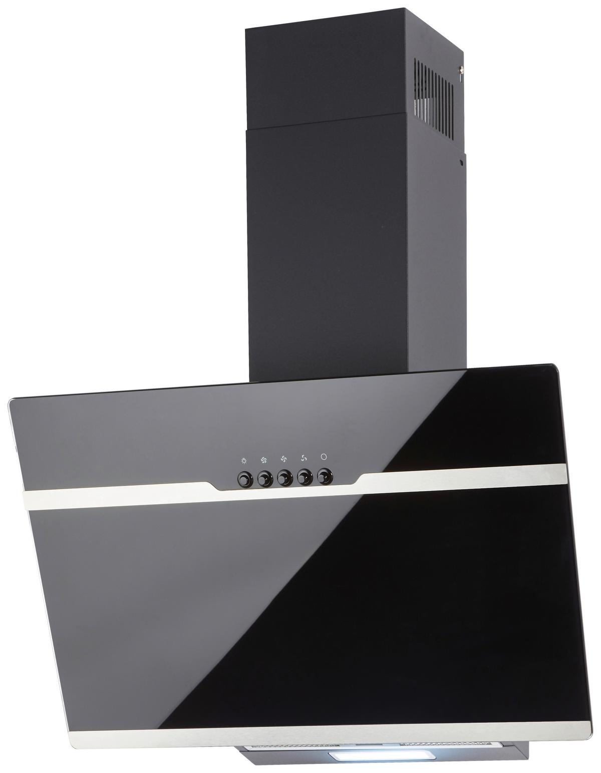 Küchenblock Mailand m. Geräten Graphitfarben - Silberfarben/Graphitfarben, MODERN, Glas/Holzwerkstoff (340cm) - Held