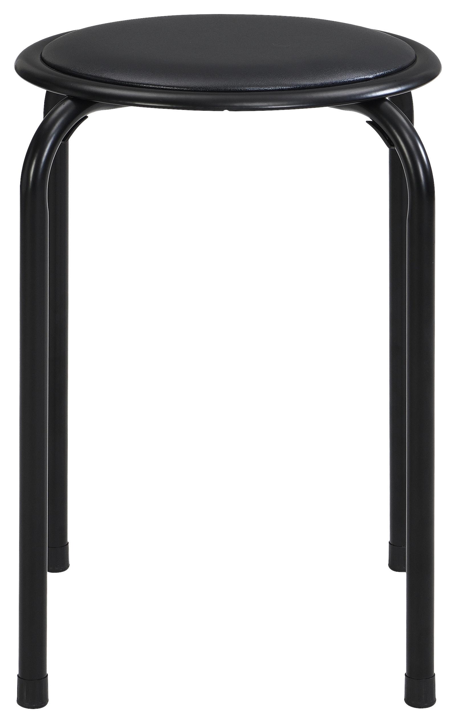 Sklopiva Stolica Raki Ii - crna, Konvencionalno, metal/tekstil (30/45.5/30cm) - Modern Living