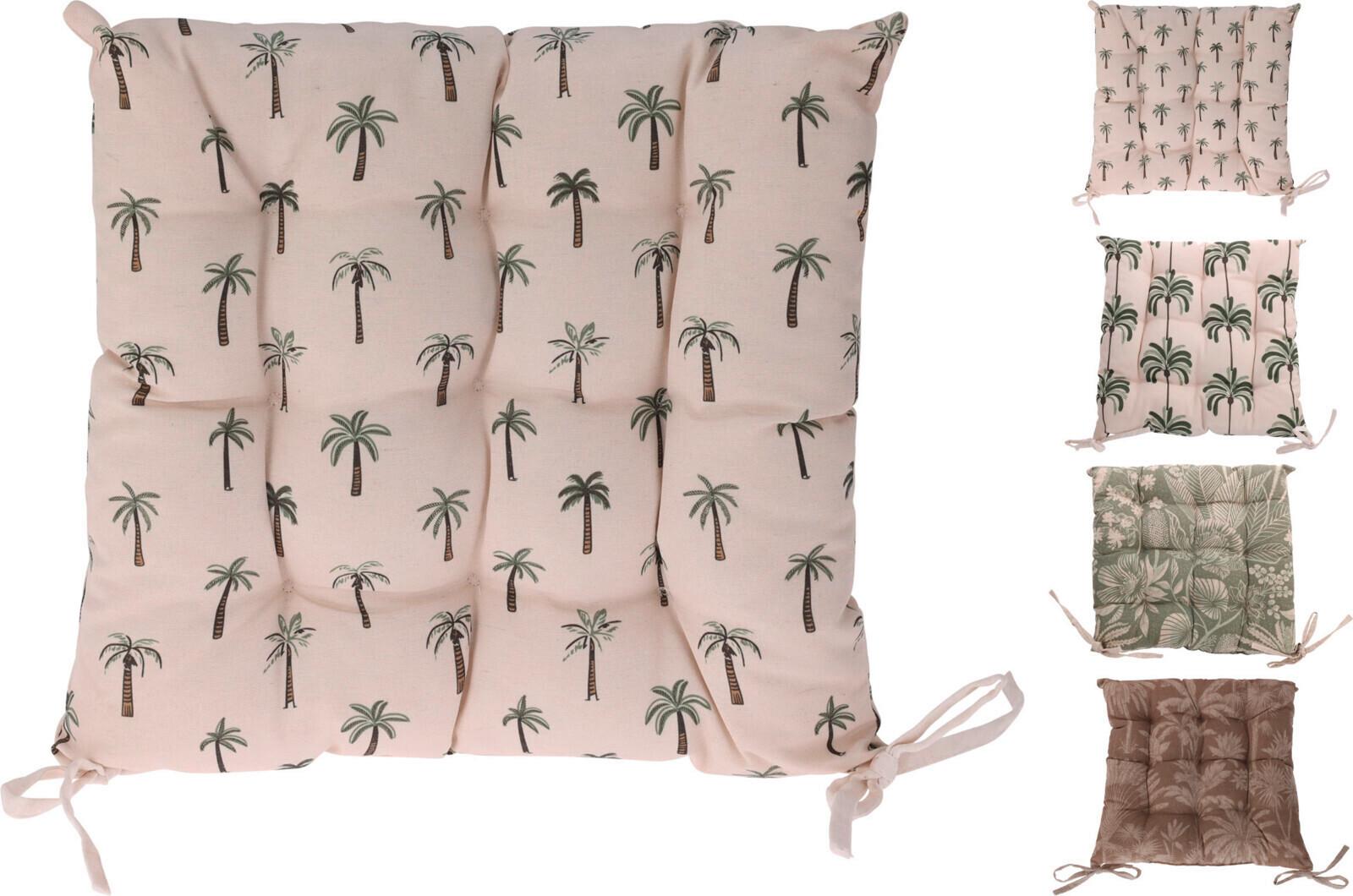 Ülőpárna Palm Tree 40/40 - textil (40/40/1cm)