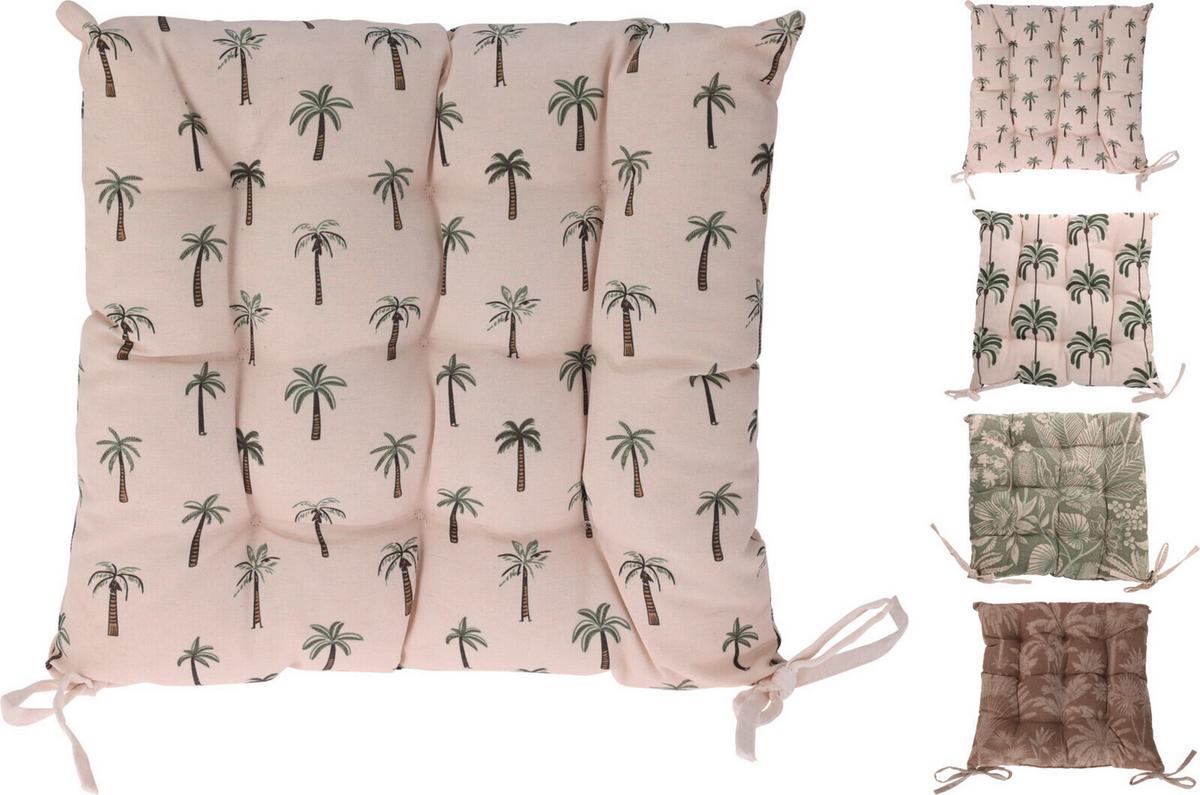 Ülőpárna Palm Tree 40/40 - textil (40/40/1cm)
