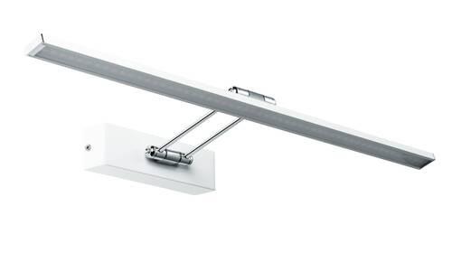 Bilderleuchte Beam Sixty in Weiß/Chromfarben max. 11 W - Chromfarben/Weiß, Basics, Metall (58,5/4,6cm) - Paulmann