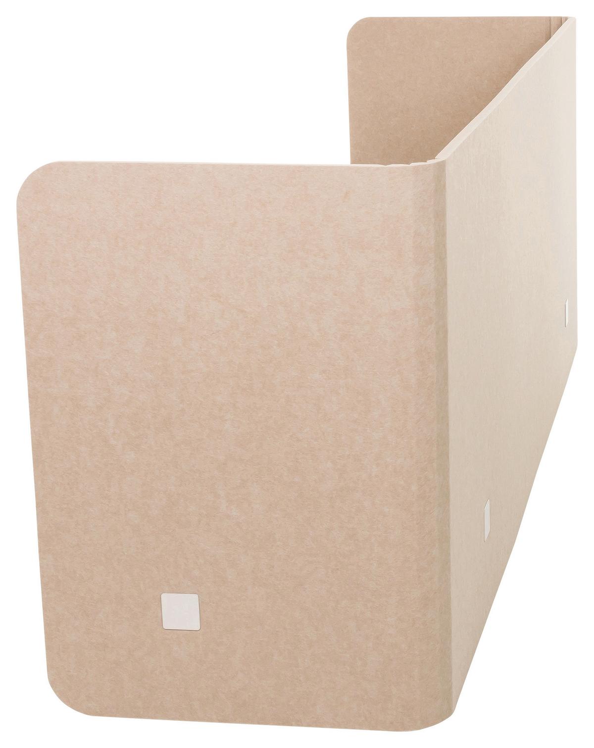 Pregradna Stena Flexmiut U, Bež - bež, Basics, kovina/umetna masa (160/40/2cm) - MID.YOU