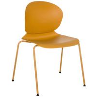 Konferenčni Stol T36 Vi, Rumena - rumena, Moderno, kovina/umetna masa (56/80/54cm) - MID.YOU