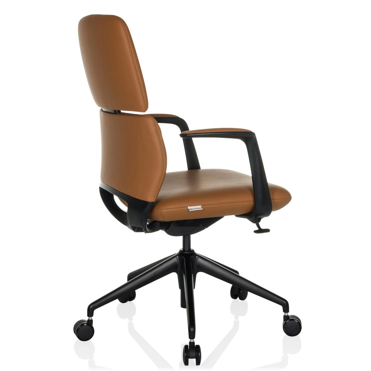 Vrtljivi Stol Atmos Designer - črna, Moderno, kovina/umetna masa (62/98-108/60cm) - MID.YOU