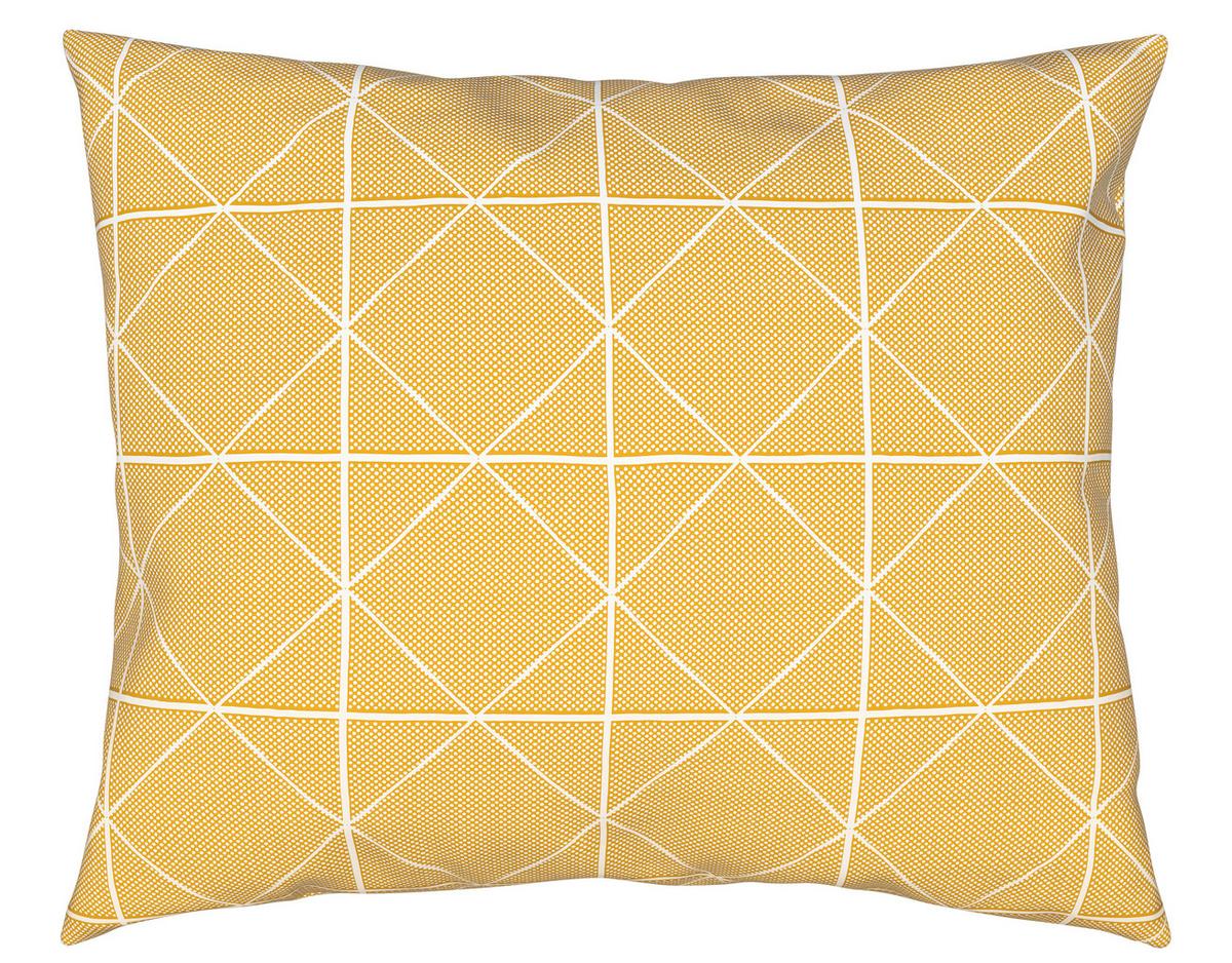 Bettwäsche Björn in Gelb ca. 160x210cm - Gelb, Modern, Textil (160/210cm) - Modern Living