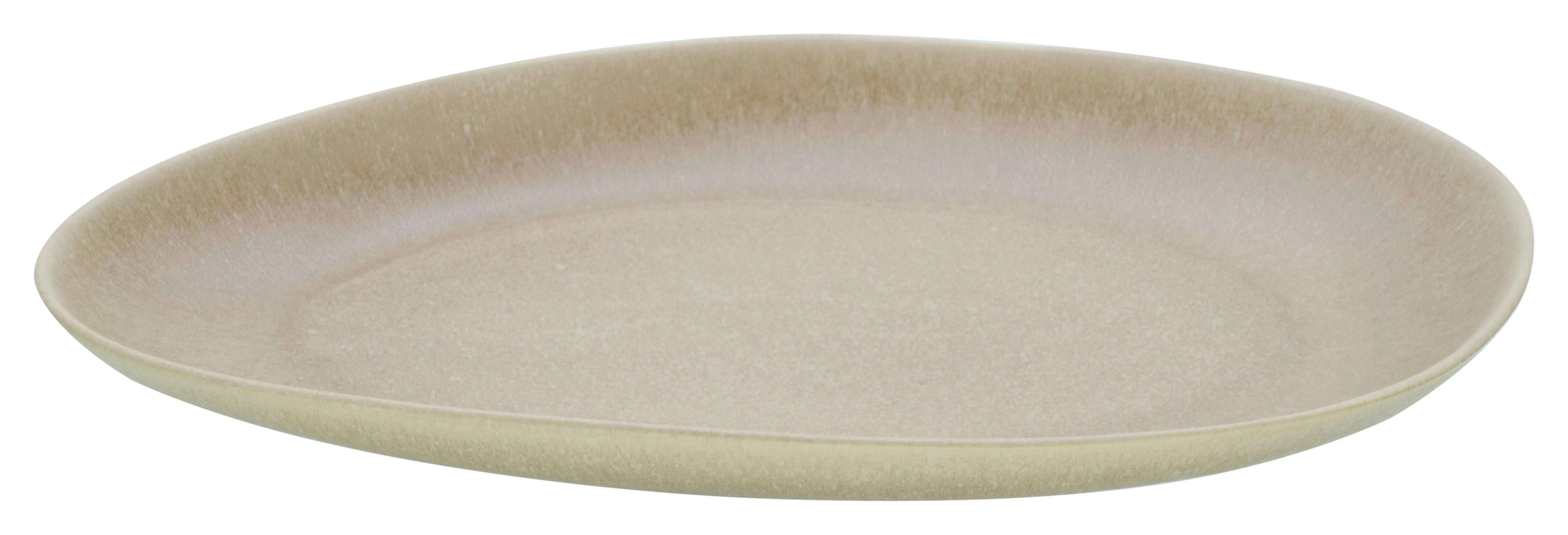 Kínálótál Gourmet - Xl - bézs, Modern, kerámia (39/22/4cm) - Premium Living