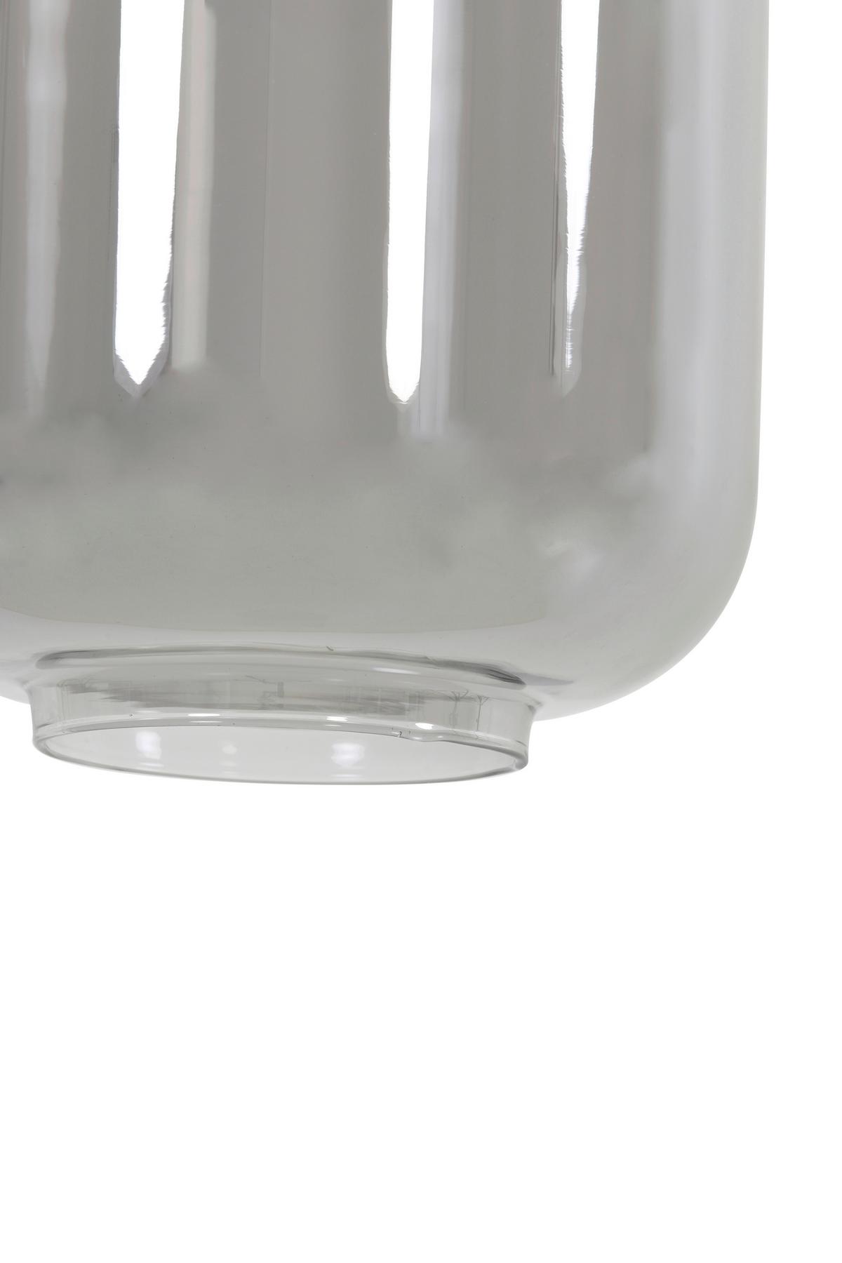 LAMPA WISZĄCA LEKAR - kolor brązu, Design, szkło (100/22/32cm) - Light & Living
