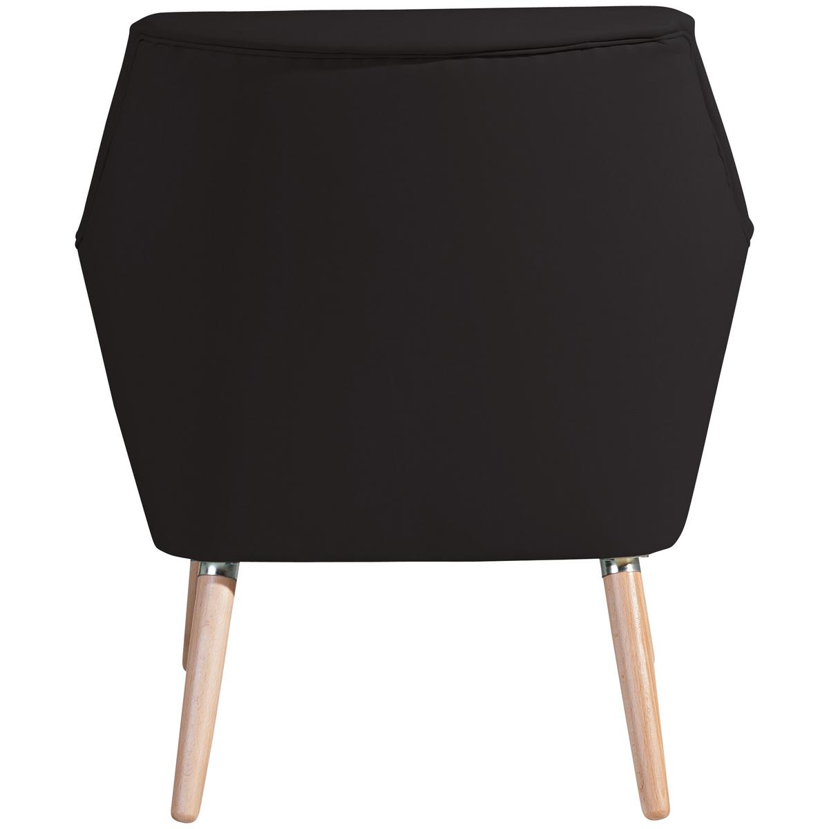 SESSEL ALEGRO - Buchefarben/Schwarz, Design, Holz/Textil (67/81/71cm) - Max Winzer