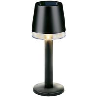 Solarleuchte Table Light Schwarz - Schwarz, Basics, Kunststoff (8/8/21.3cm) - Grundig