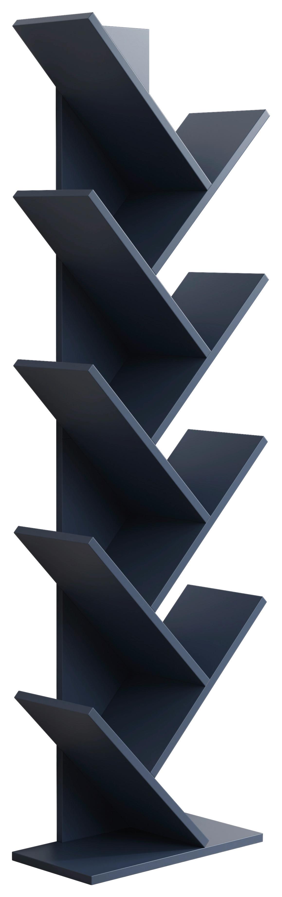 Regal Nulis Xl, Antracit - antracit, Design, leseni material (40/140/20cm) - MID.YOU