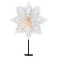 Dekostern Neela Table Star Weiß max. 6 Watt - Weiß, Basics, Papier (14/43/65cm) - Markslöjd
