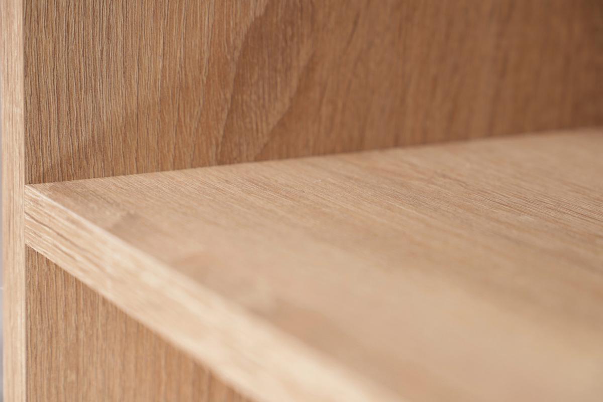 Barska Miza Merle, Barva Hrasta, Bela, 103x50cm - barve hrasta/bela, Design, leseni material (103/50/115cm) - Respekta