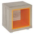 Vstavek Za Regal Aron/space - oranžna, leseni material (35/35/33cm) Vstavek Za Regal Aron/space - oranžna, leseni material (35/35/33cm)