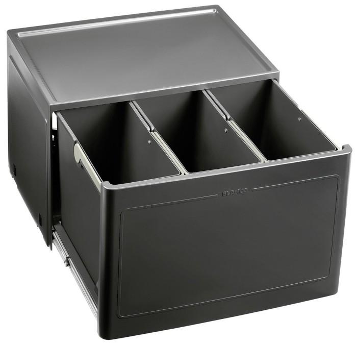 Einbauabfallsammler 517470 in Anthrazit - Anthrazit, Kunststoff (55,8/35/75cm) - Blanco