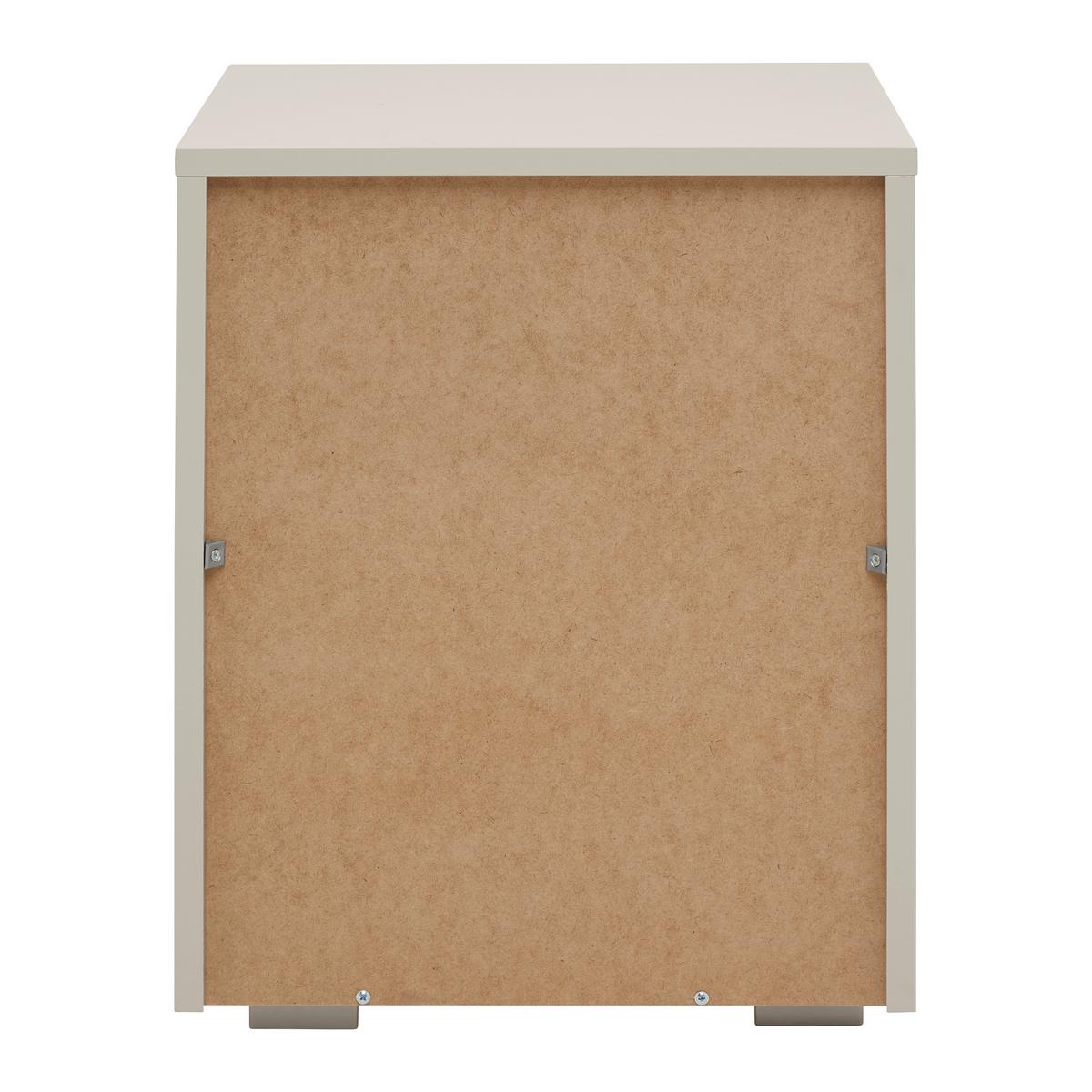 Set Noćnih Ormarića Ellmau - bijela/hrast Artisan, Konvencionalno, drvni materijal/metal (40/52cm) - Premium Living