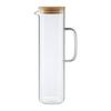 BRINGARE KIKI - 1,2L - klar/naturfärgad, Modern, trä/glas (8,4/29cm) - Mömax