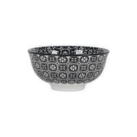 Dipschale Shiva Schwarz/Weiß - Schwarz/Weiß, LIFESTYLE, Keramik (11,7/5,6cm) - Mömax