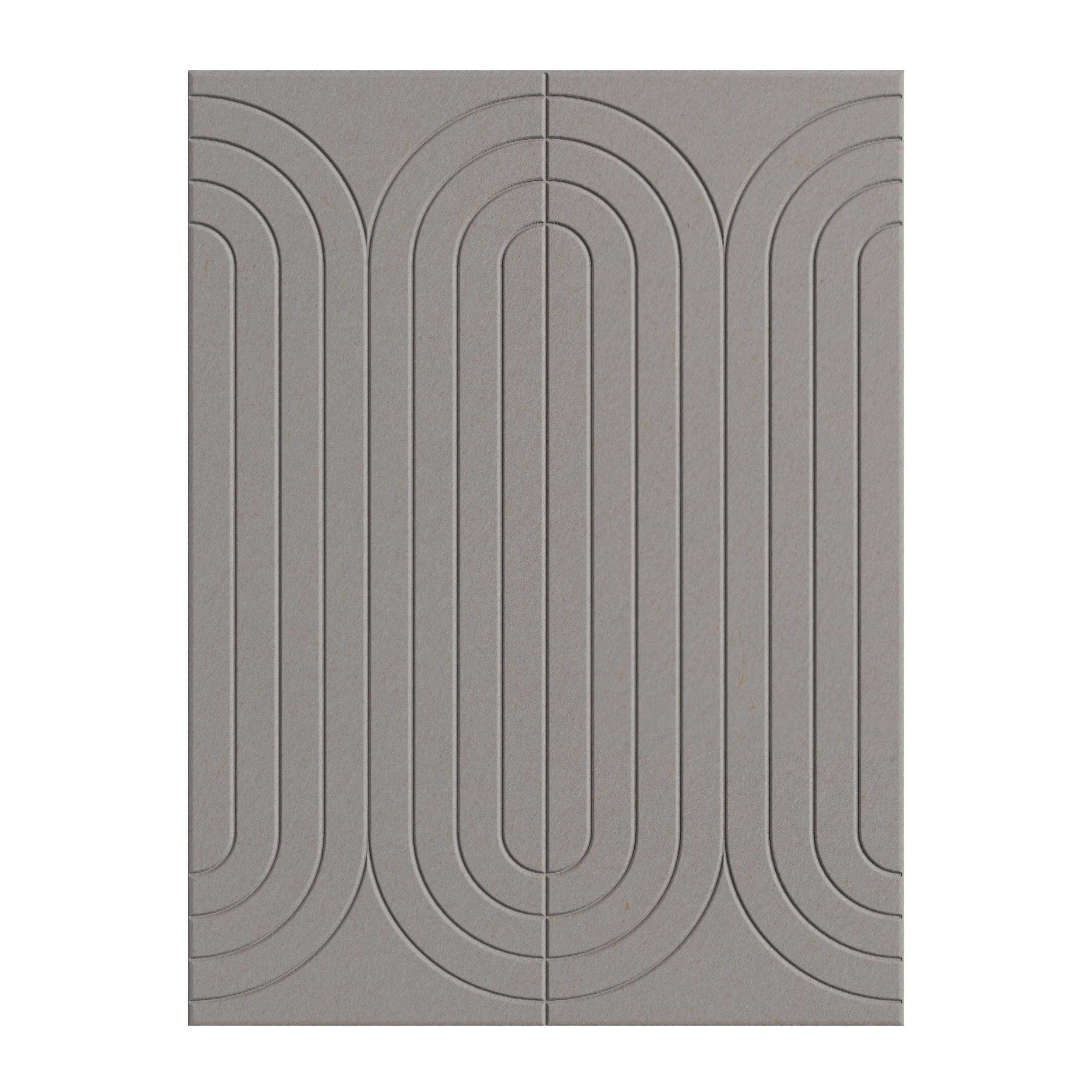 Akustikpaneel Milla Mokka - Mokka, Textil (90/120cm) - Based
