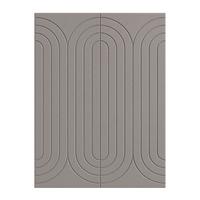 Akustikpaneel Milla Mokka - Mokka, Textil (90/120cm) - Based