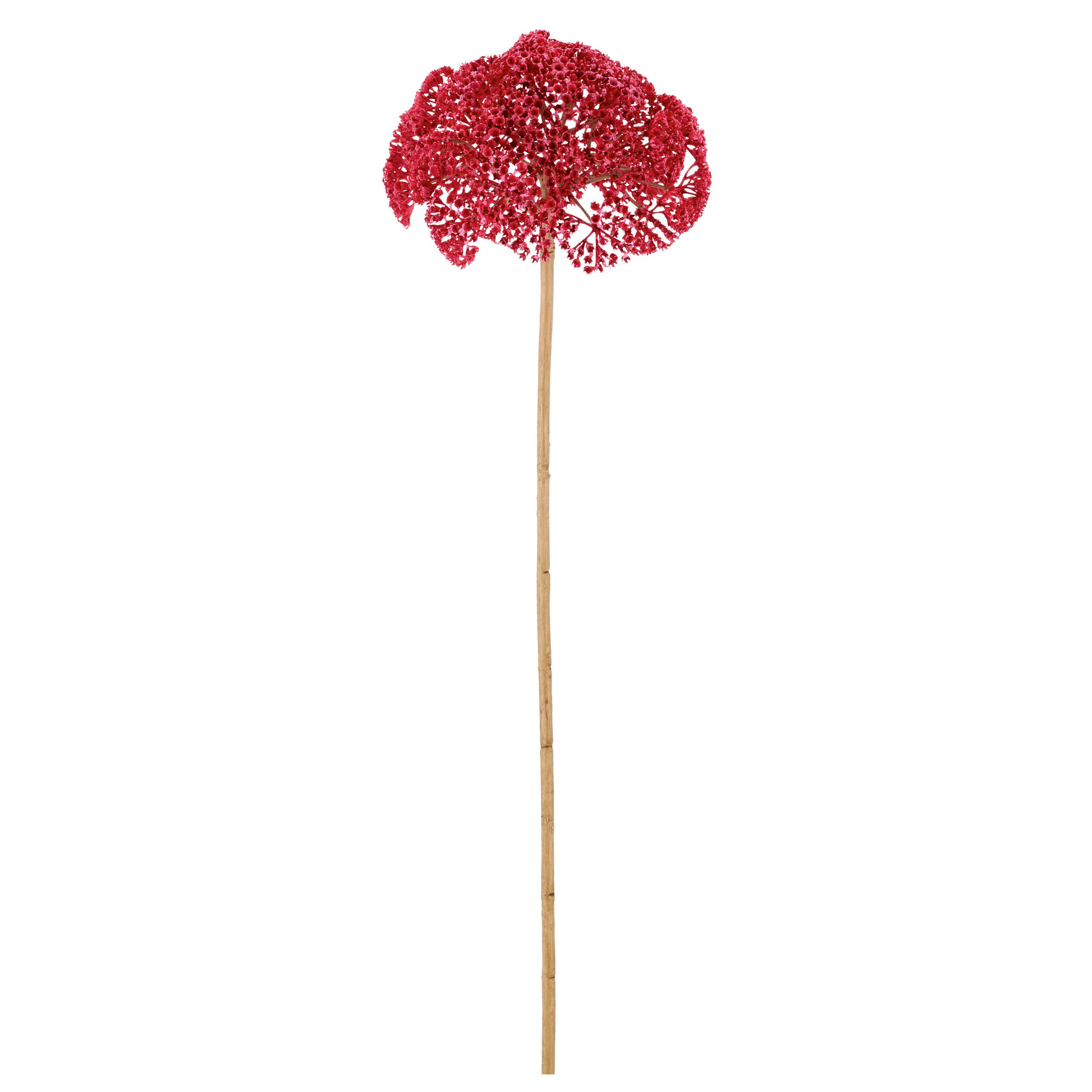 Kunstblume Achillea I Pink - Pink/Creme, Basics, Kunststoff/Textil (70cm) - Mömax