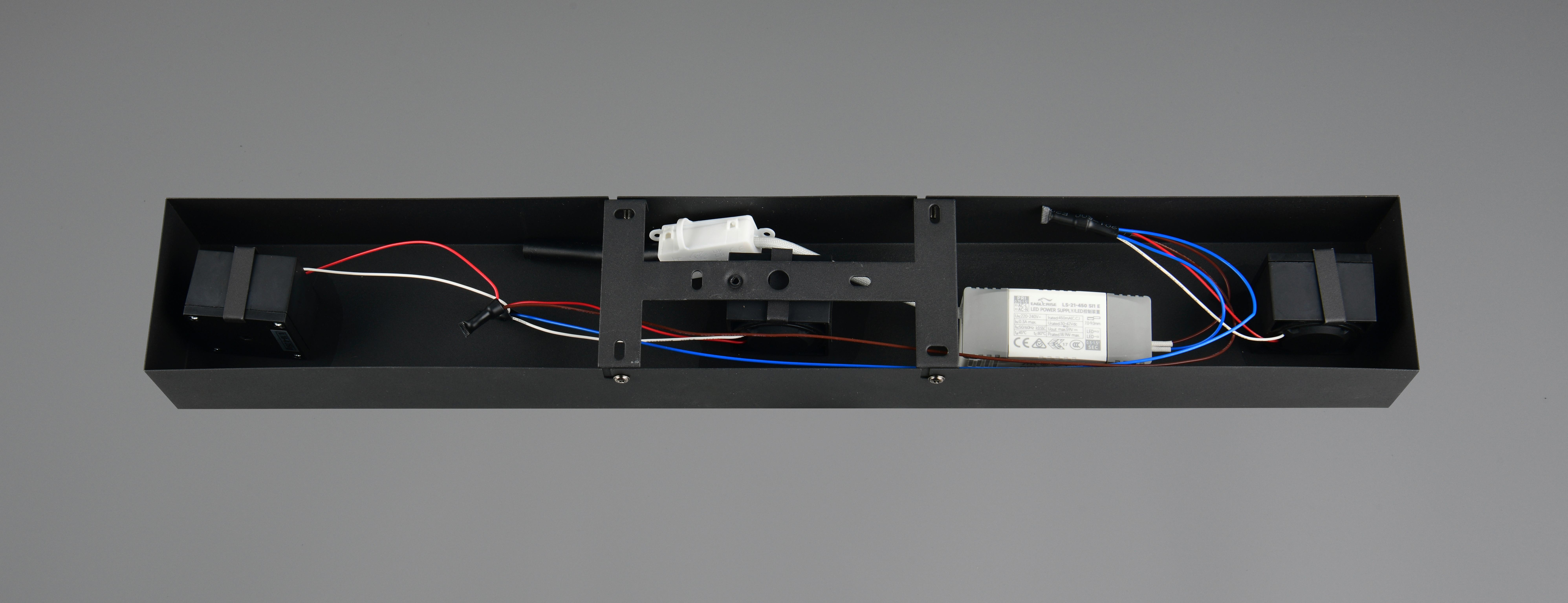 LED-HÄNGLAMPA SESTINE - svart, Modern, metall/plast (60/9/150cm) - Mömax