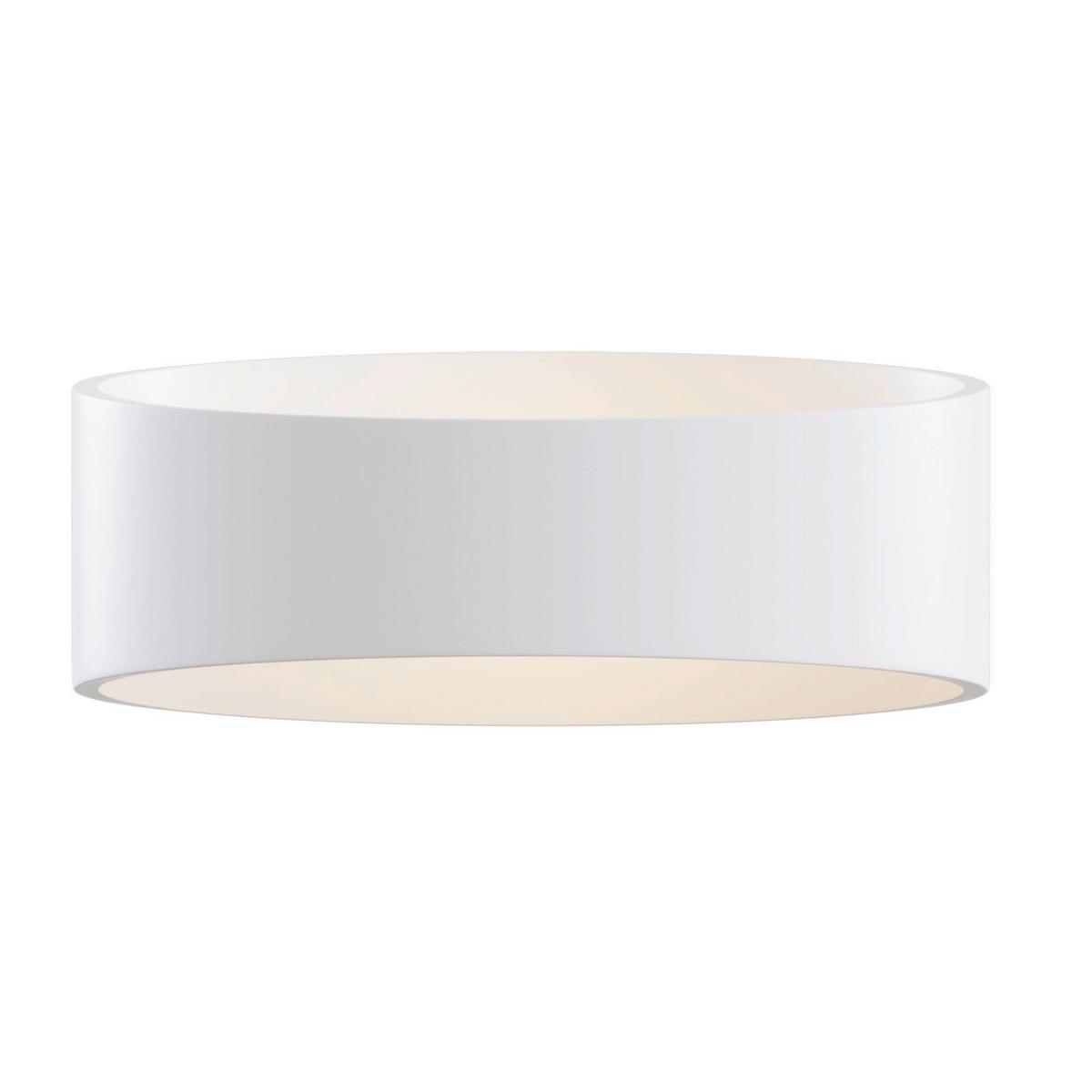 Wandleuchte Trame Weiß max. 6 Watt - Weiß, Trend, Metall (8/17,5/9cm) - MAYTONI