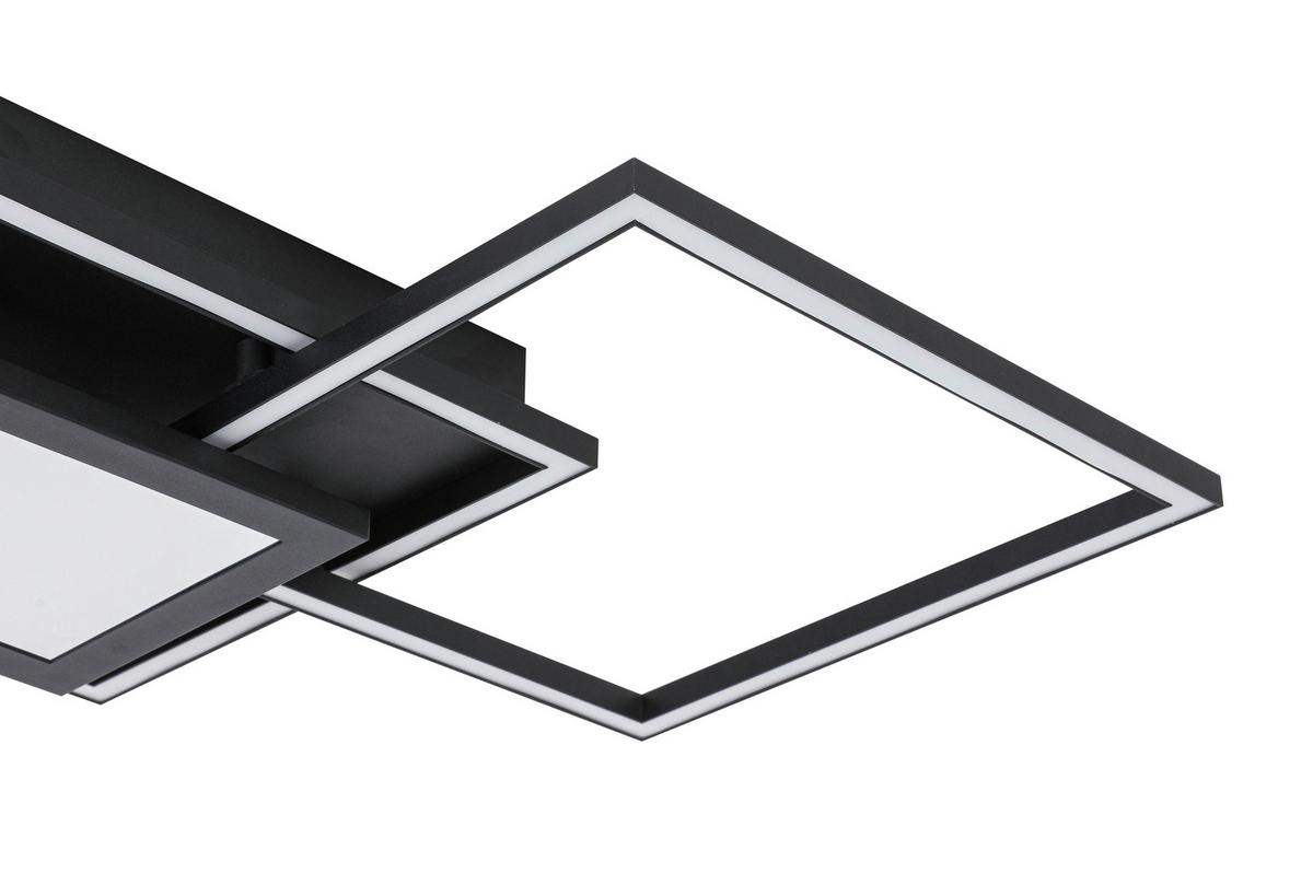 LAMPA SUFITOWA LED TEXAS *SBN* - czarny, Design, tworzywo sztuczne/metal (82/39,6/8,5cm) - Novel