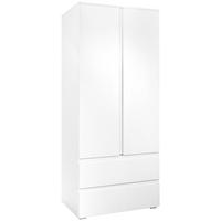 Omara Za Oblačila Image, Bela - bela, Basics, leseni material (80/191/55cm) - P & B