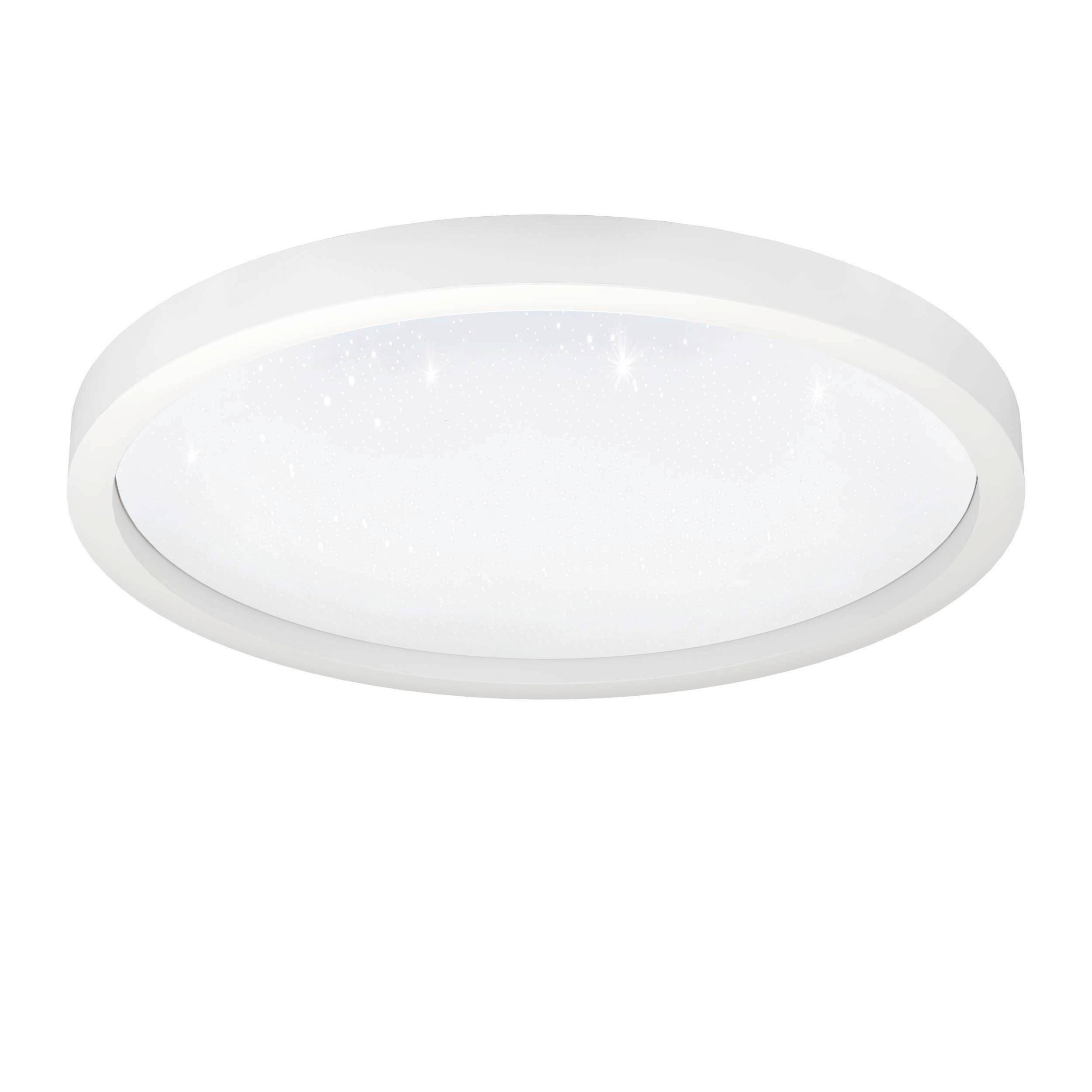 Deckenleuchte 900409* Montemorelos-Z - Weiss, Design, Kunststoff/Metall (57/7cm) - Eglo