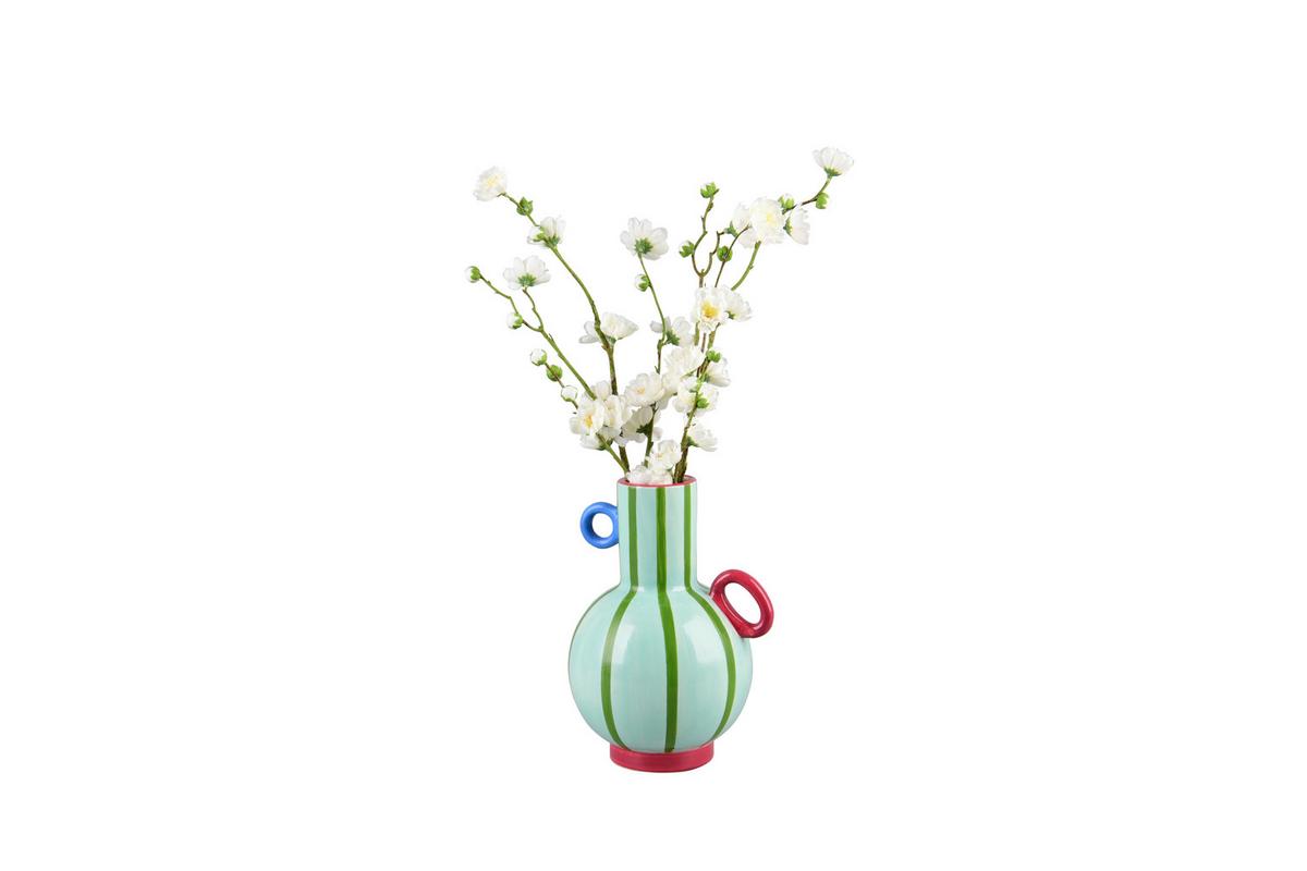 Dekovase Nila Multicolor - Multicolor, Basics, Keramik (17/15,5/24cm)