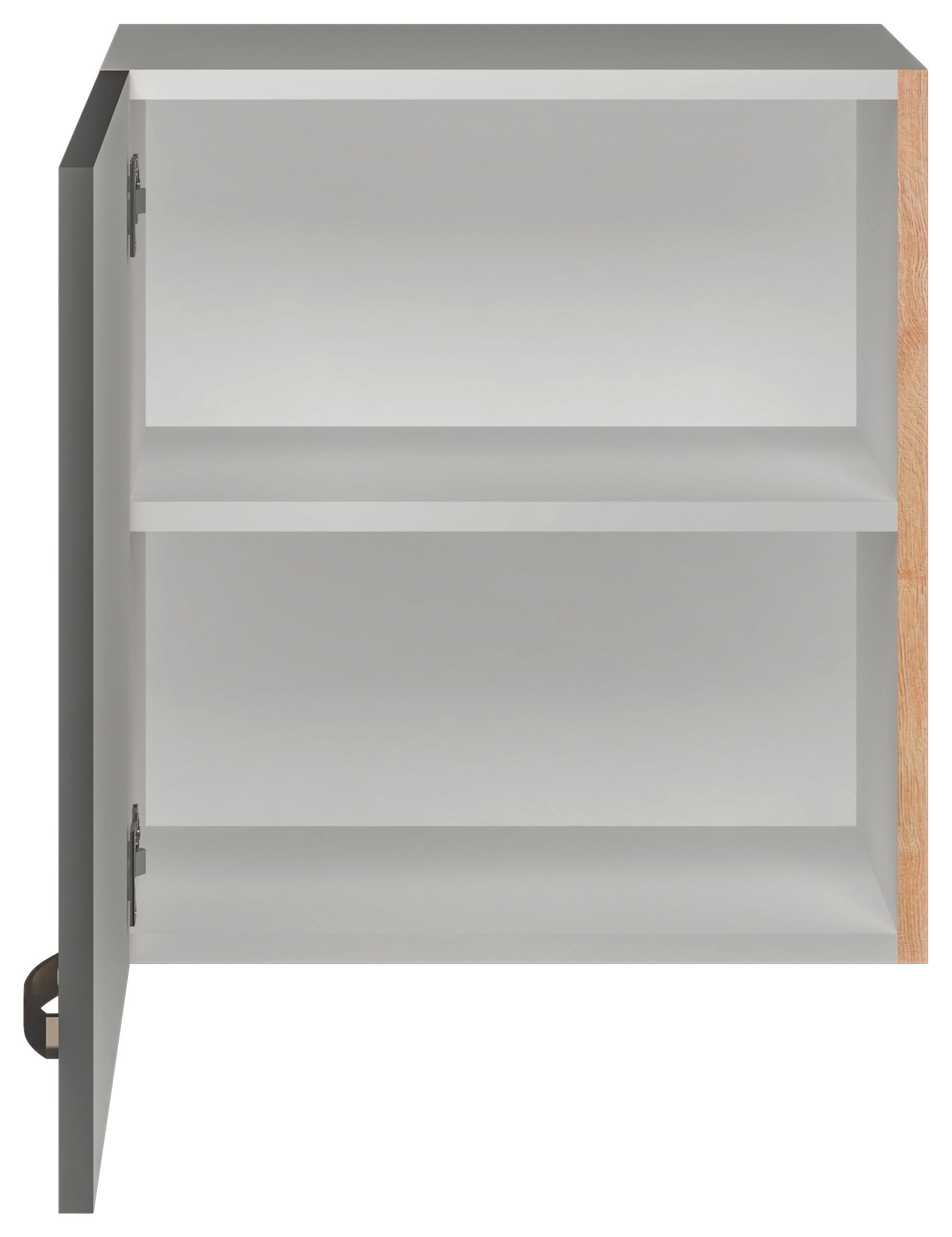 Corp superior de bucătărie SHADOW   H50 - gri închis/stejar San Remo, Modern, material pe bază de lemn (50/54/32cm)