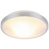 TAKLAMPA WINFRIED - vit/aluminiumfärg, Modern, metall/plast (30/9cm) - Mömax