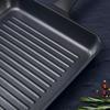 GRILLPAN BLACK LINE - Zwart, Konventionell, Kunststof/Metaal (28/28/5cm) - Gourmesto