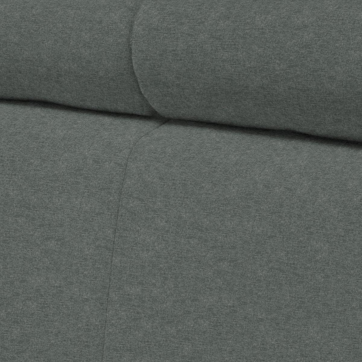 Ecksofa Lugo Graublau - Graublau, MODERN, Holz/Kunststoff (205/98/266cm) - Mömax