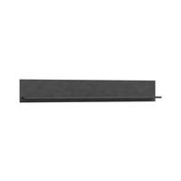 Poliță De Perete Jam - antracit/culoare natur, Design, material pe bază de lemn (140/20/15cm) - Modern Living