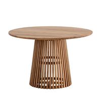 Jedilna Miza Akazie, Pravi Les, Ø 120cm - barve akacije, Design, les (120/77cm) - Livetastic