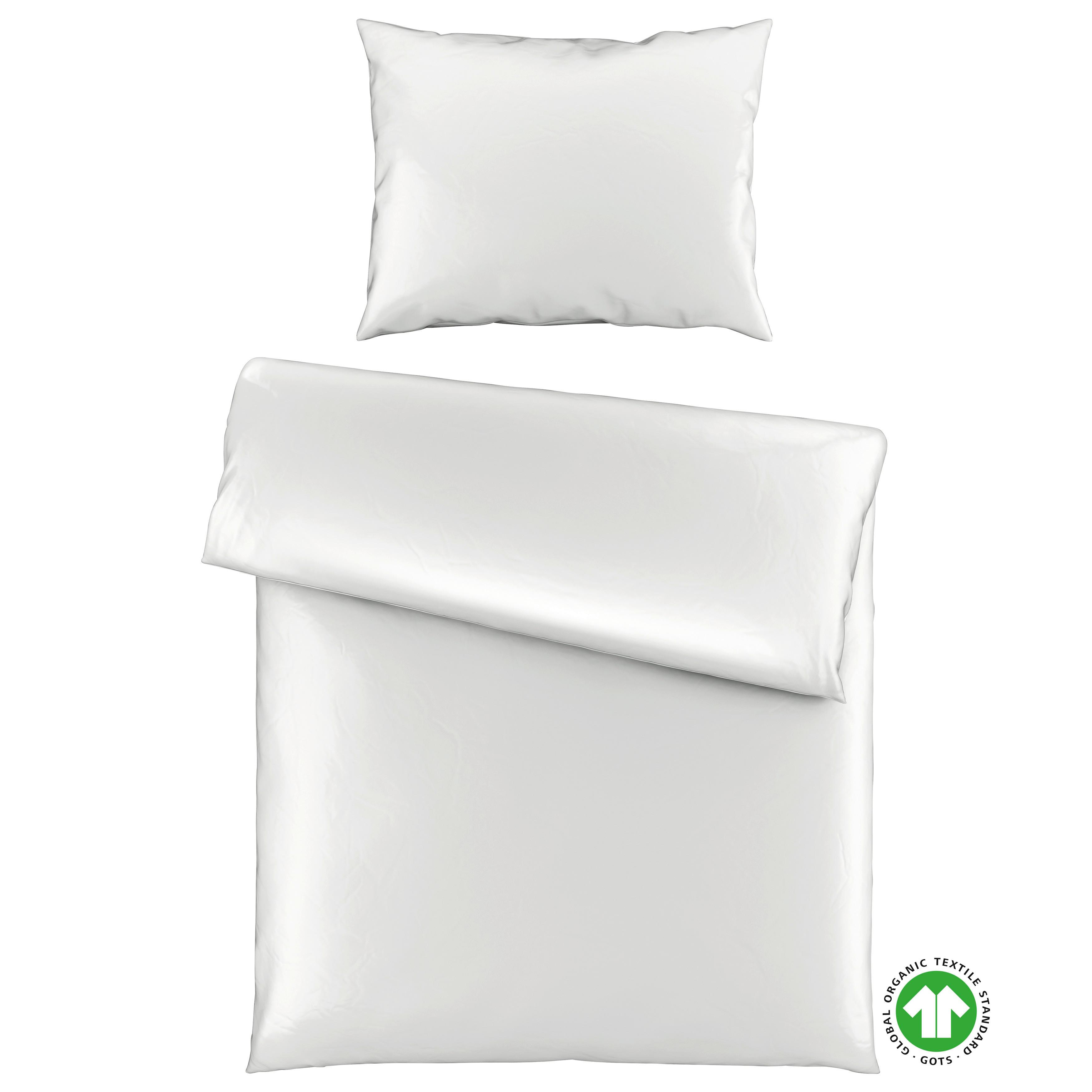 Bettwäsche Bio-Sophia Uni Naturfarben ca. 140x200cm - Naturfarben, Natur, Textil (140/200cm) - ecoTree