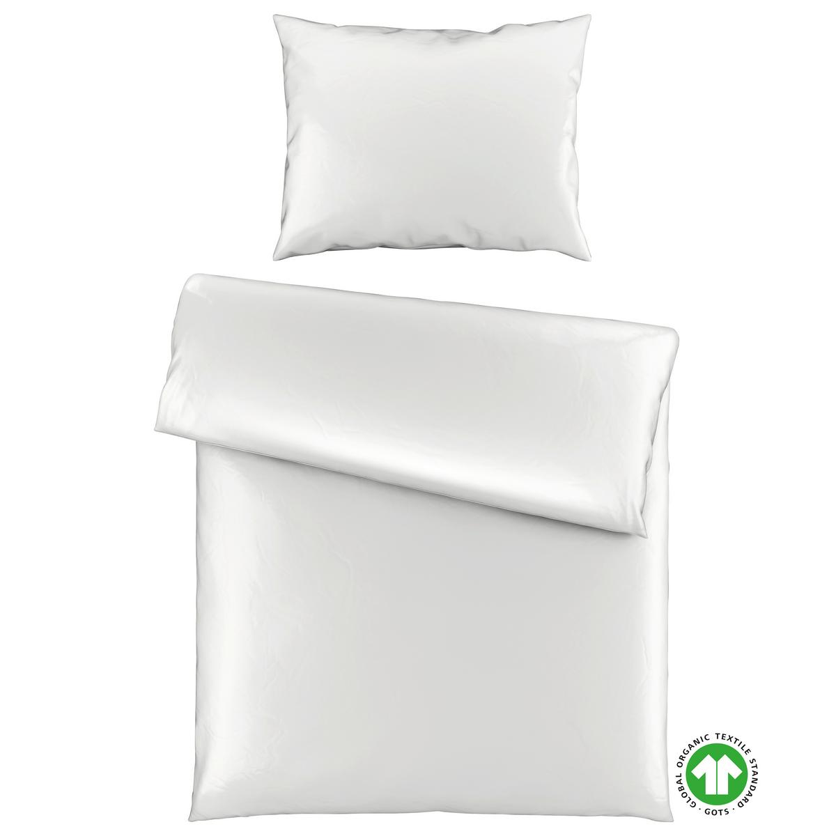 Bettwäsche Bio-Sophia Uni Naturfarben ca. 140x200cm - Naturfarben, Natur, Textil (140/200cm) - ecoTree