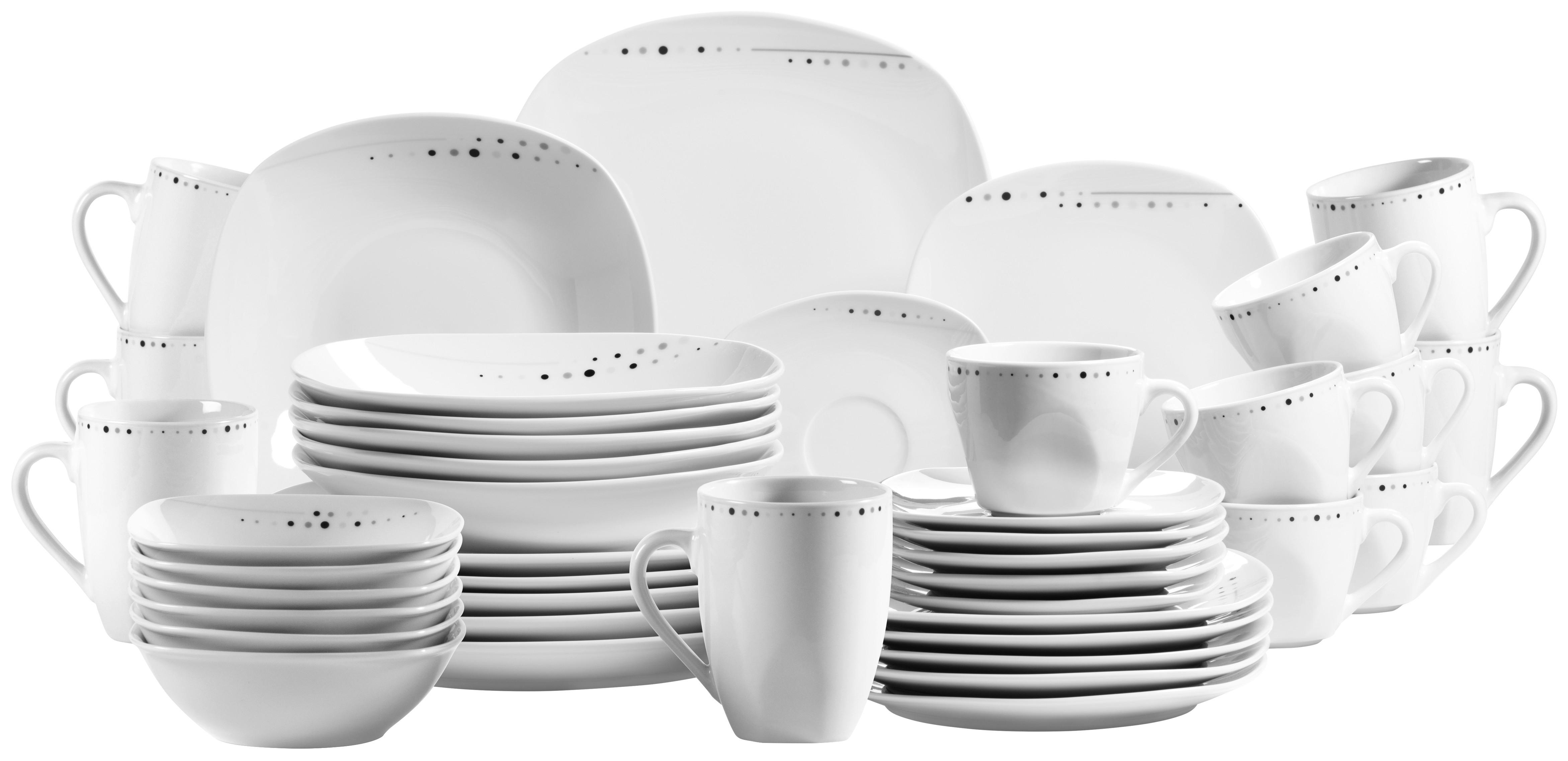 Kombiservice Kombiservice, 929800 - Weiss, Basics, Keramik - Mäser