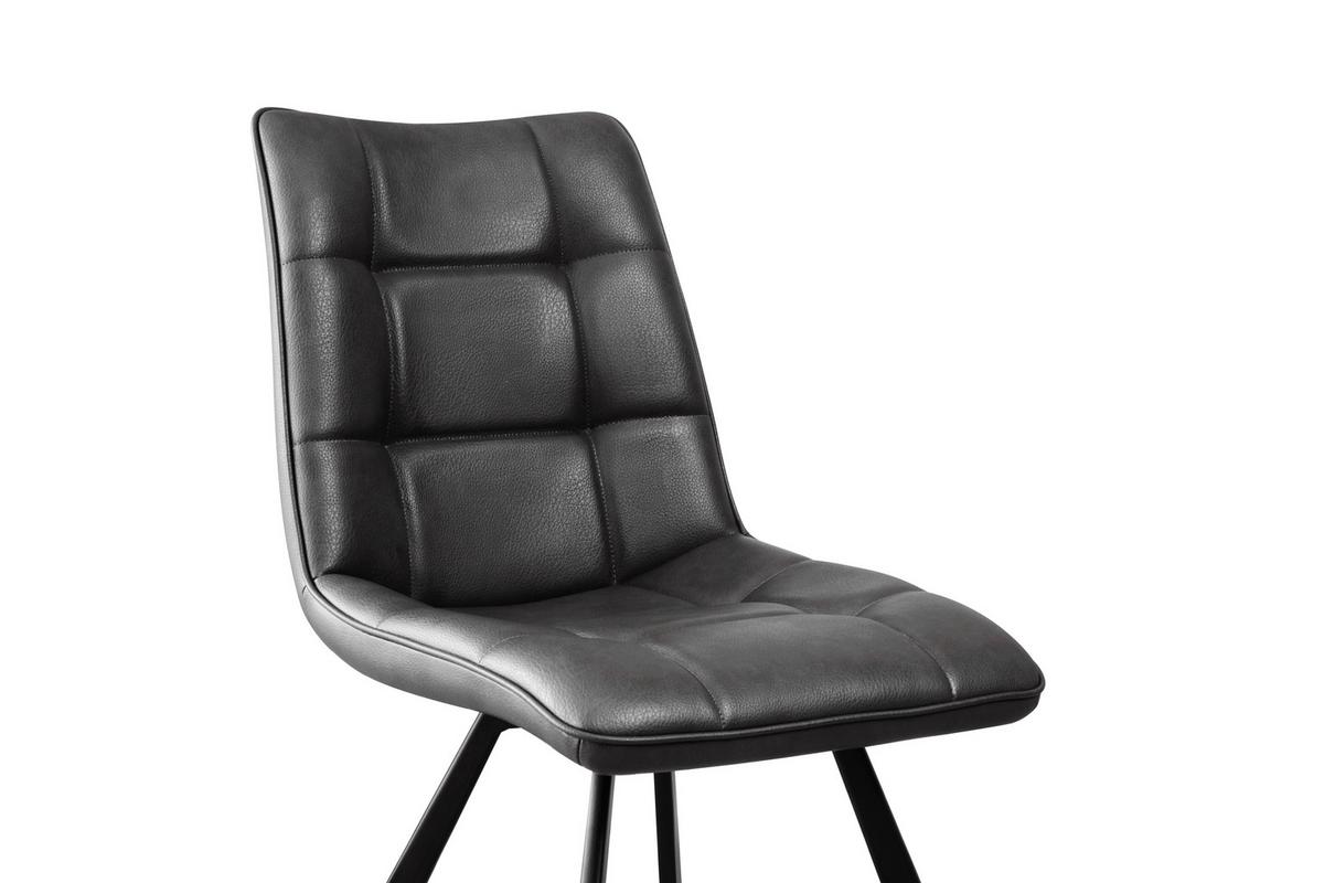 Stolica Bond - crna/antracit, Basics, drvo/metal (47/86/61cm) - Mömax