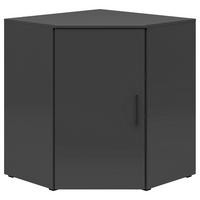 Kotna Komoda Multistauraum - črna/barve grafita, Moderno, umetna masa/leseni material (71,5/83/71,5cm) - Premium Living
