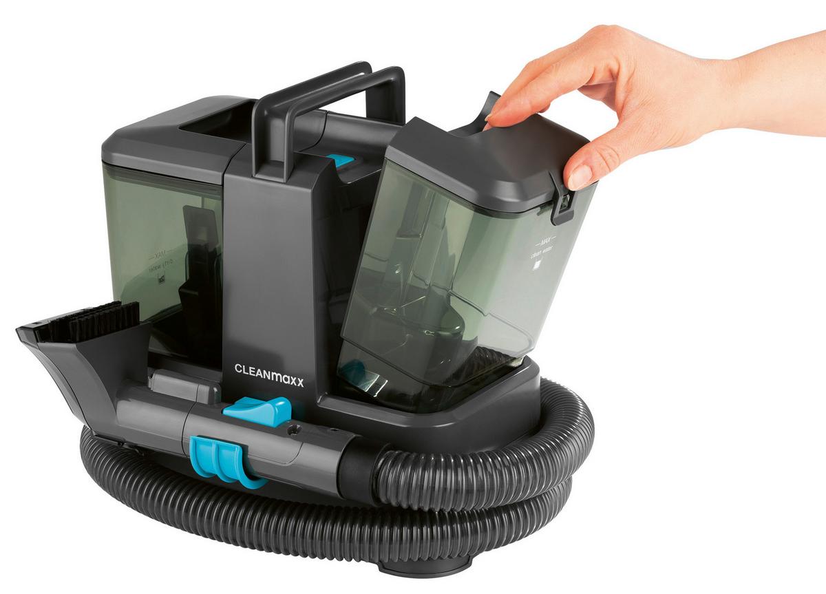 Polsterreiniger Cleanmaxx Blau/Grau max. 350 Watt - Blau/Grau, Basics, Kunststoff (26/22/27cm)