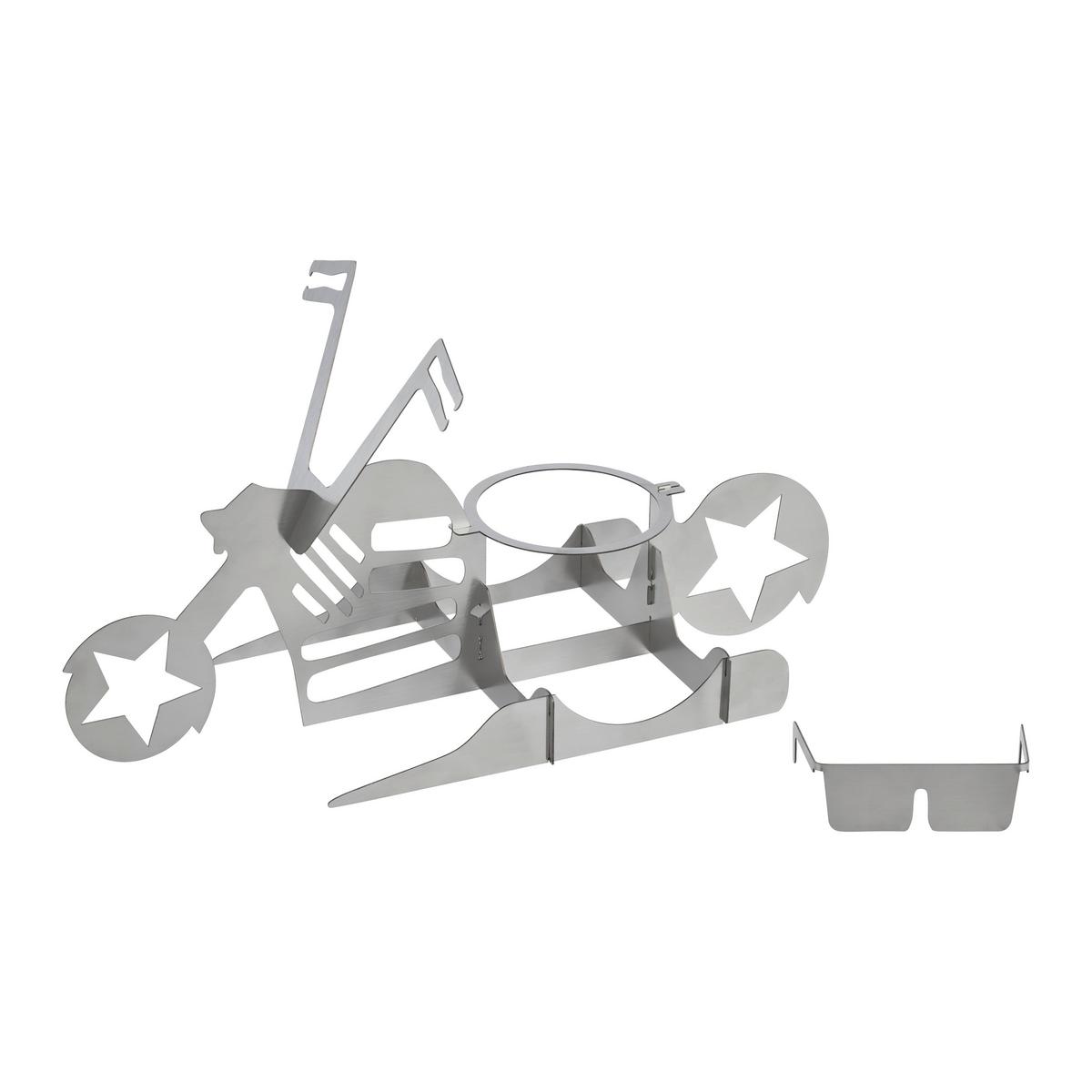 Tavă cu grătar Benedikt - argintiu, Konventionell, metal (33,5/15/2,5cm) - Mömax