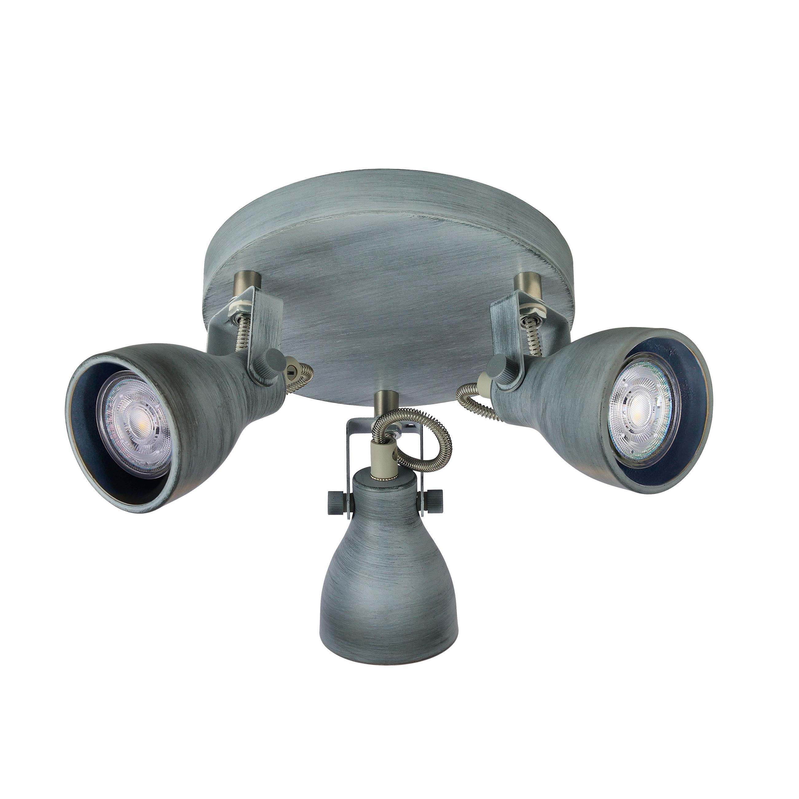 Reflektor 98-64325 - siva, Basics, metal (30/30/15cm)