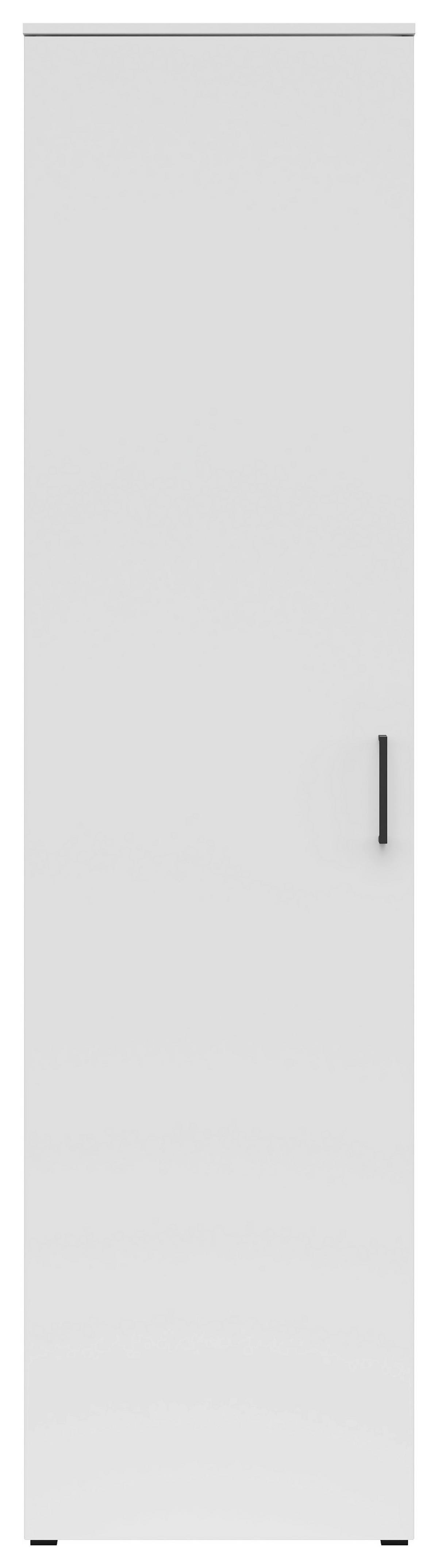 Omara Multistauraum - črna/bela, Moderno, umetna masa/leseni material (50/195/40cm) - Premium Living