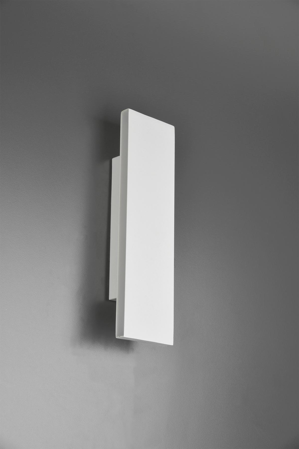 KINKIET LED 225172931 CONCHA - biały, Basics, tworzywo sztuczne/metal (28/8/4,5cm) - Trio Leuchten