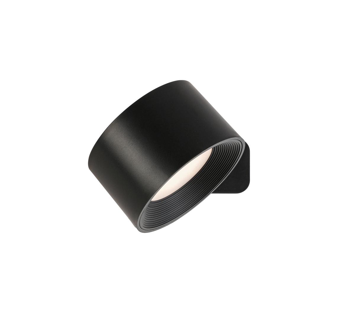 KINKIET AKUMULATOROWY SPOT *SBN* - czarny, Basics, tworzywo sztuczne/metal (9,2/8/4,5cm) - Novel