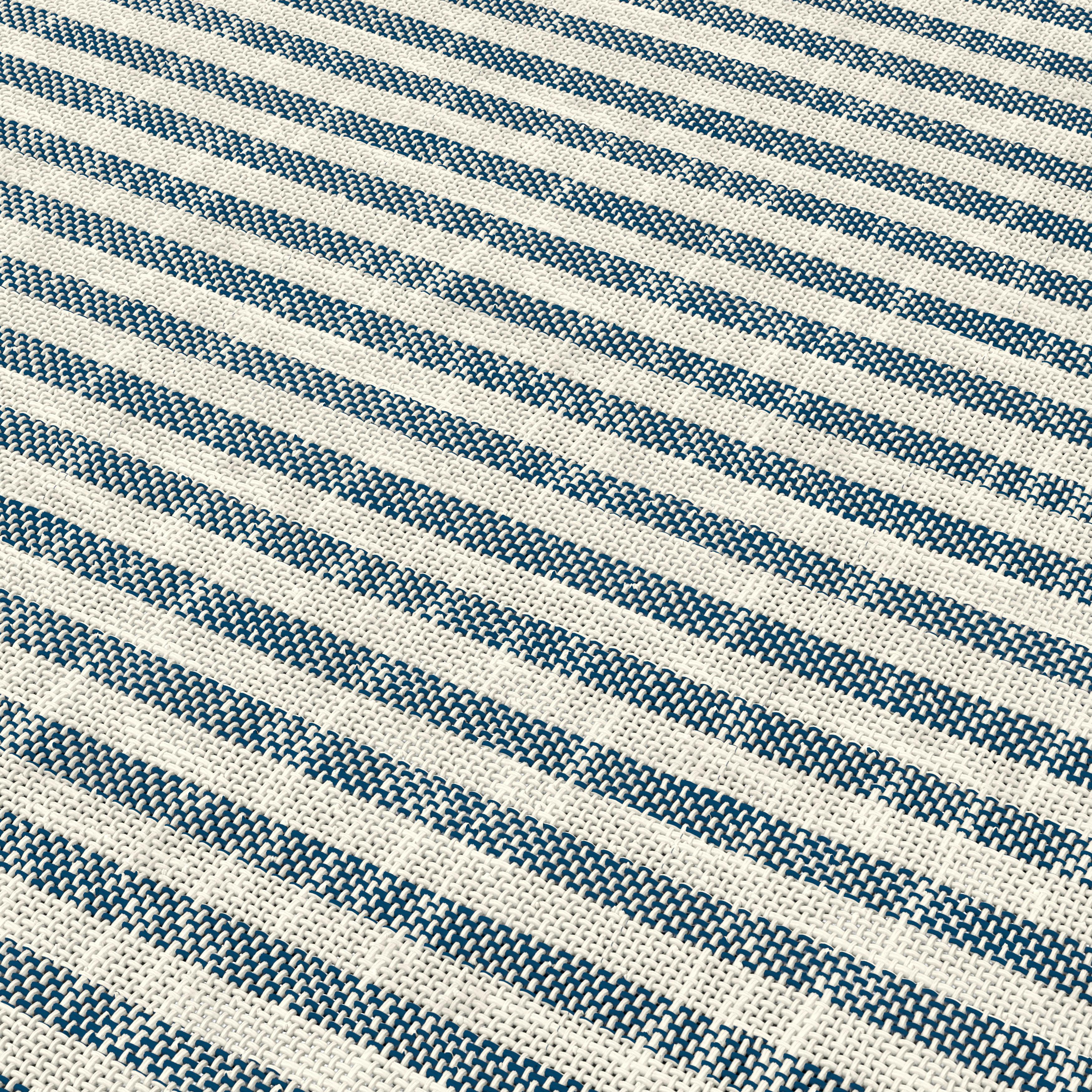 FILT MARION - blå, Modern, textil (130/170cm) - Bessagi Garden