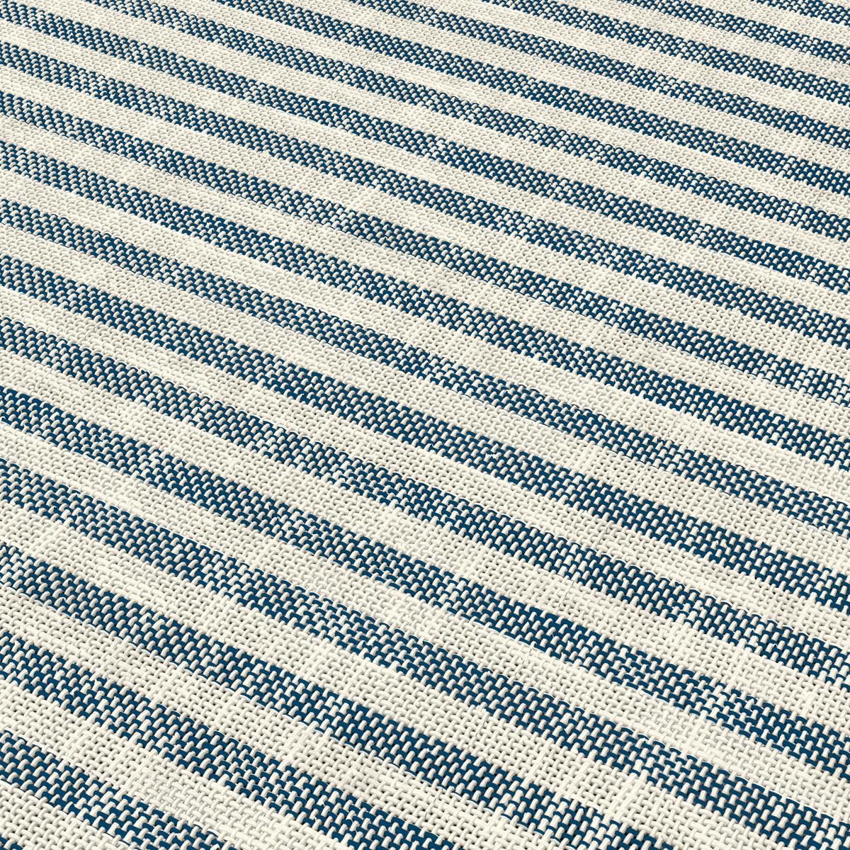 Decke Marion Blau ca. 130x170 cm - Blau, MODERN, Textil (130/170cm) - Bessagi Garden