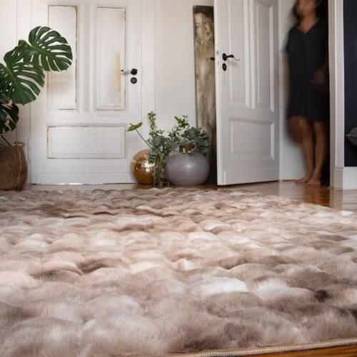 HOCHFLORTEPPICH MY CAMOUFLAGE 845 - Taupe, Konventionell, Textil (40/60cm)